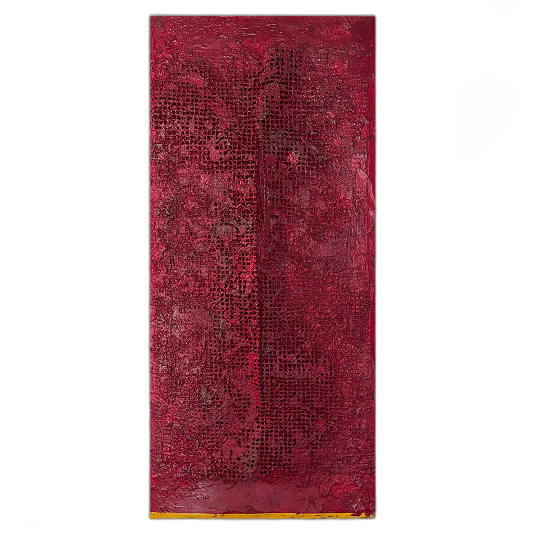 PussyRose — Técnica mixta, arte abstracto